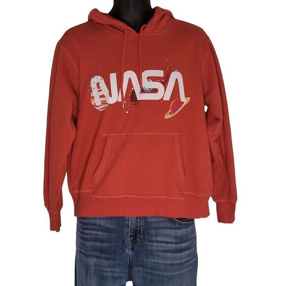 H&M Other - NASA H&M L.O.G.G Label Of Graded Goods Drawstring Sz L Hoodie‎ Unisex